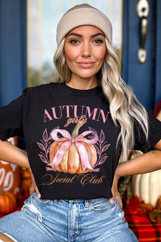 Autumn Girly Social Club Graphic Tee