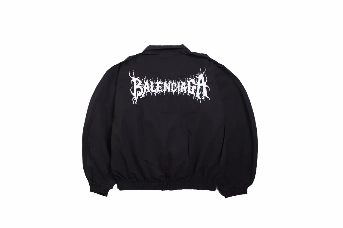 Balenciaga Black Zip-Up Jacket