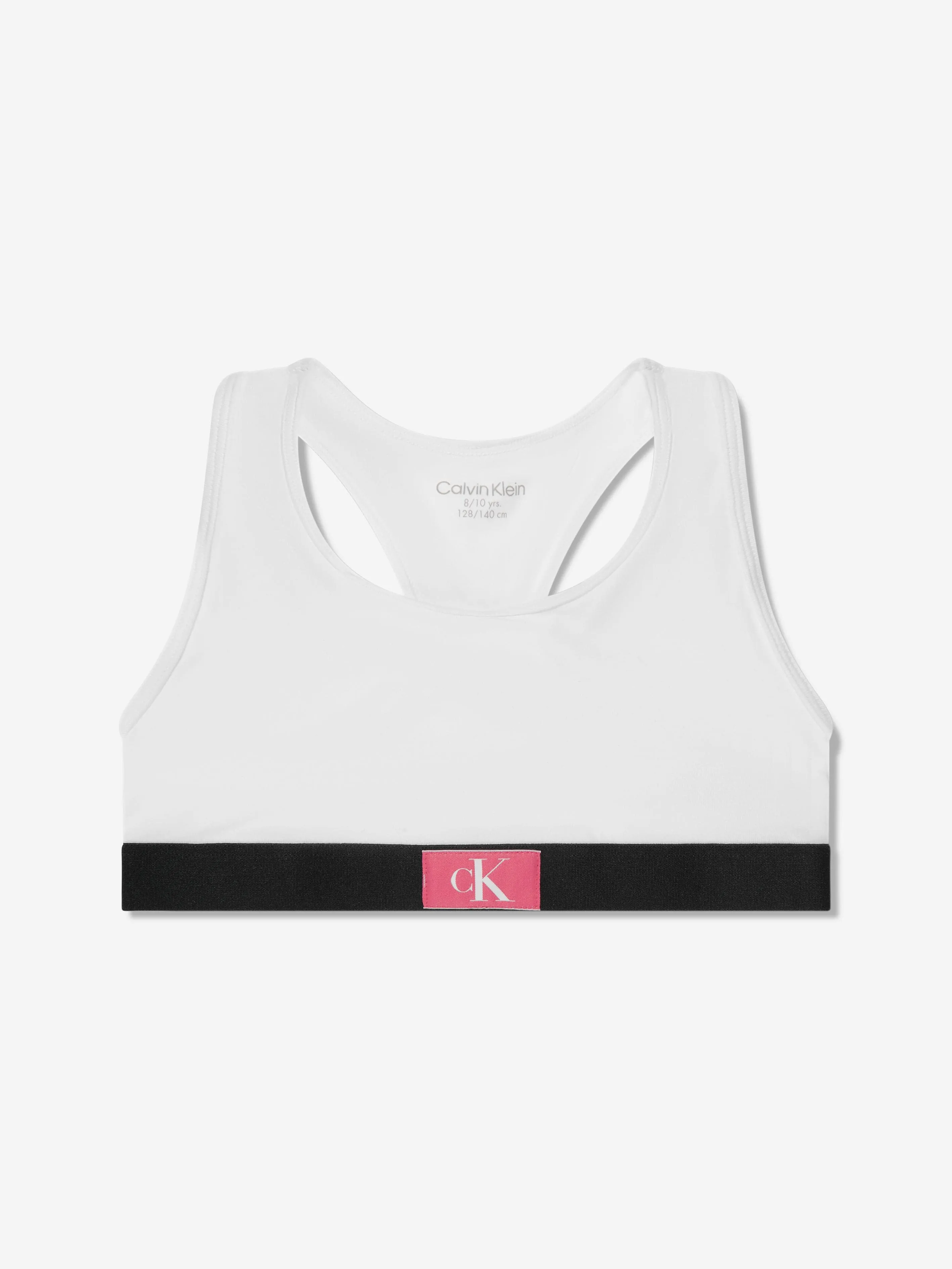 Calvin Klein Girls Sports Bralette Set (3 Pack) in White