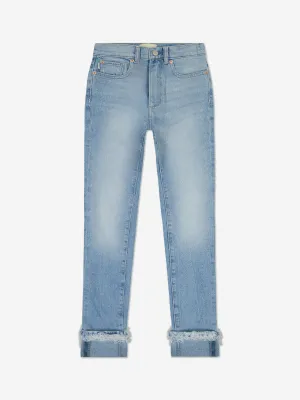 DL1961 Girls Emie Straight High Rise Jeans in Blue