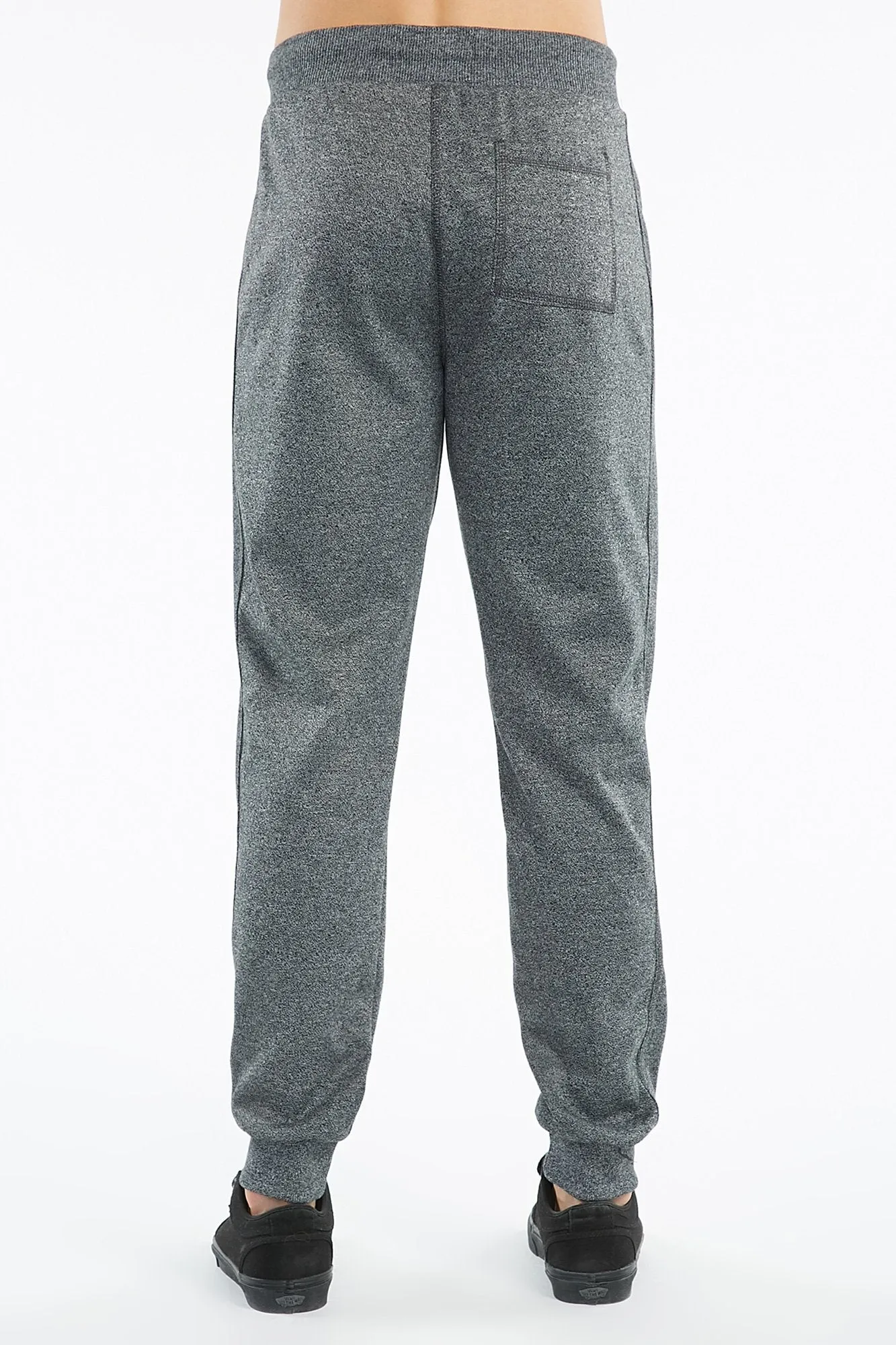 Guys Ribbed Panel Sweat Pant Jogger