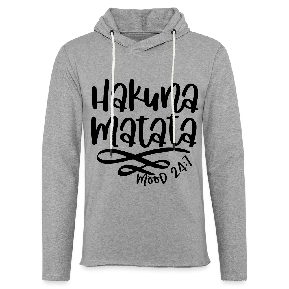 Hakuna Matata Lightweight Terry Hoodie