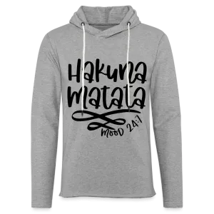 Hakuna Matata Lightweight Terry Hoodie