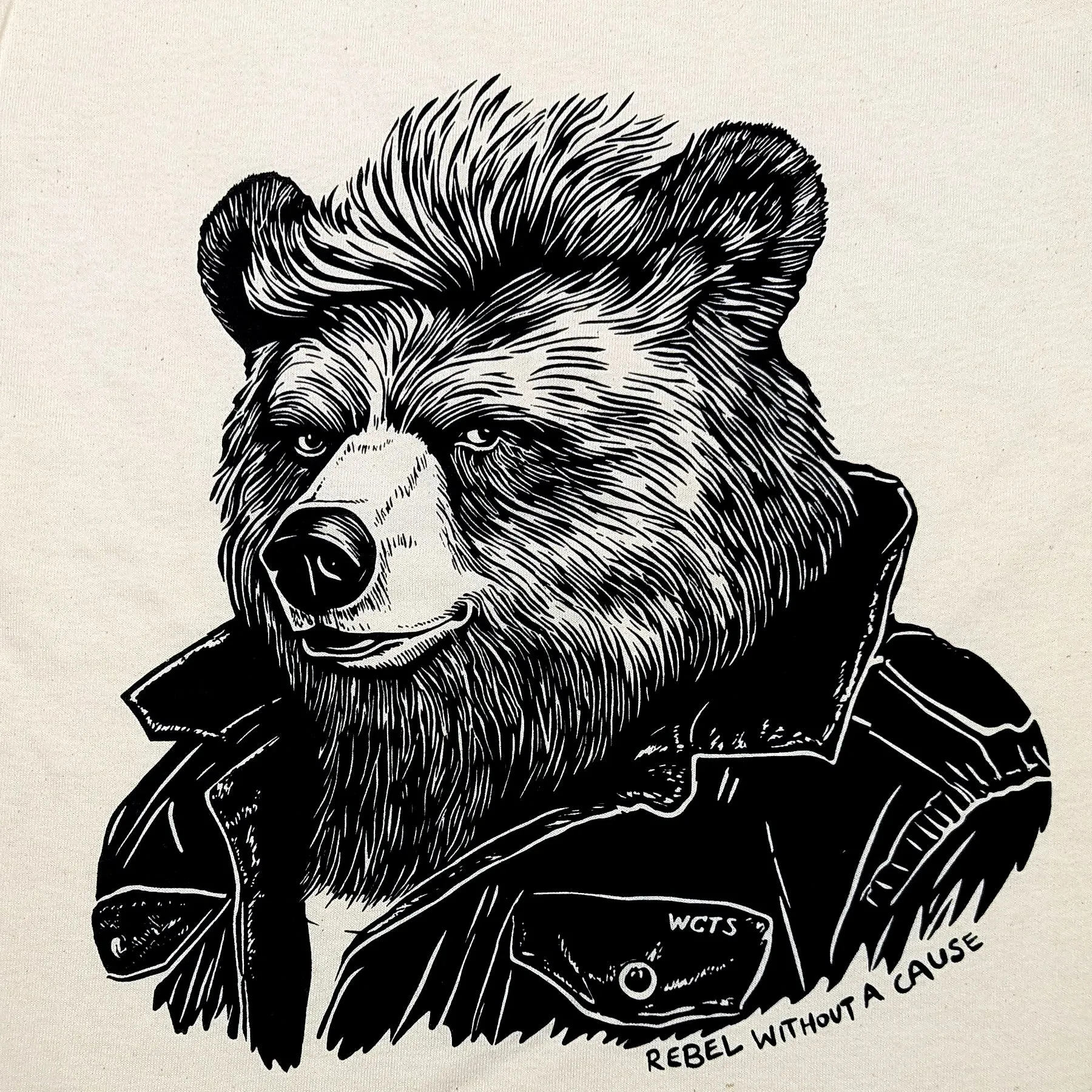 Kids Rebel bear t-shirt