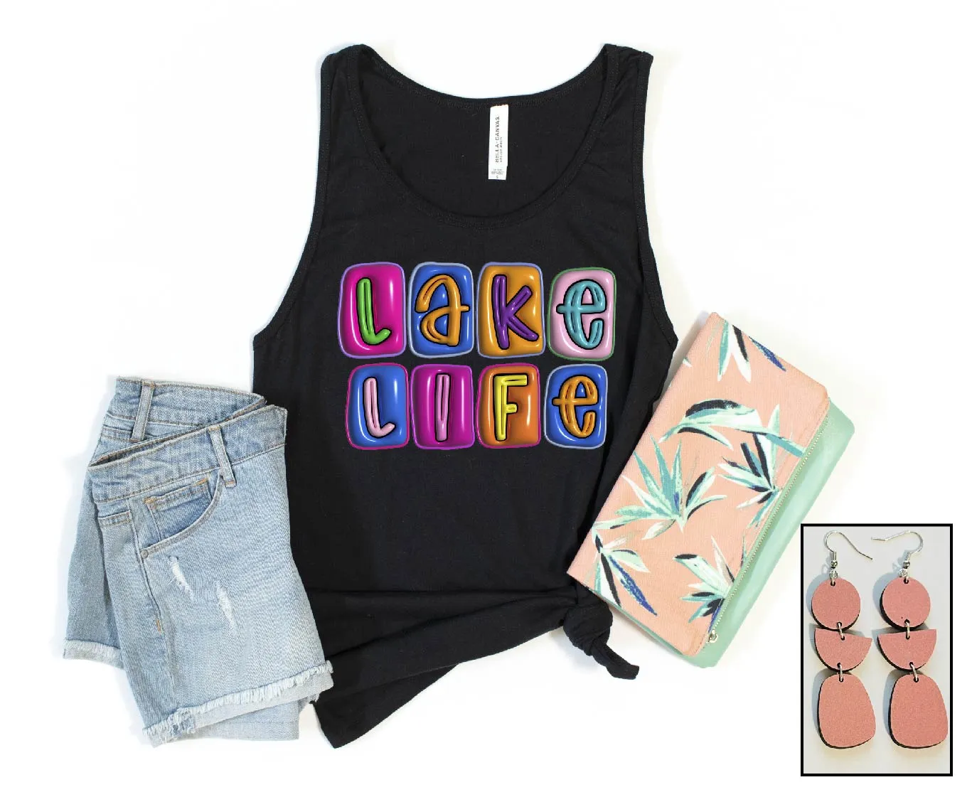 Lake Life- Puff Look (Tank)