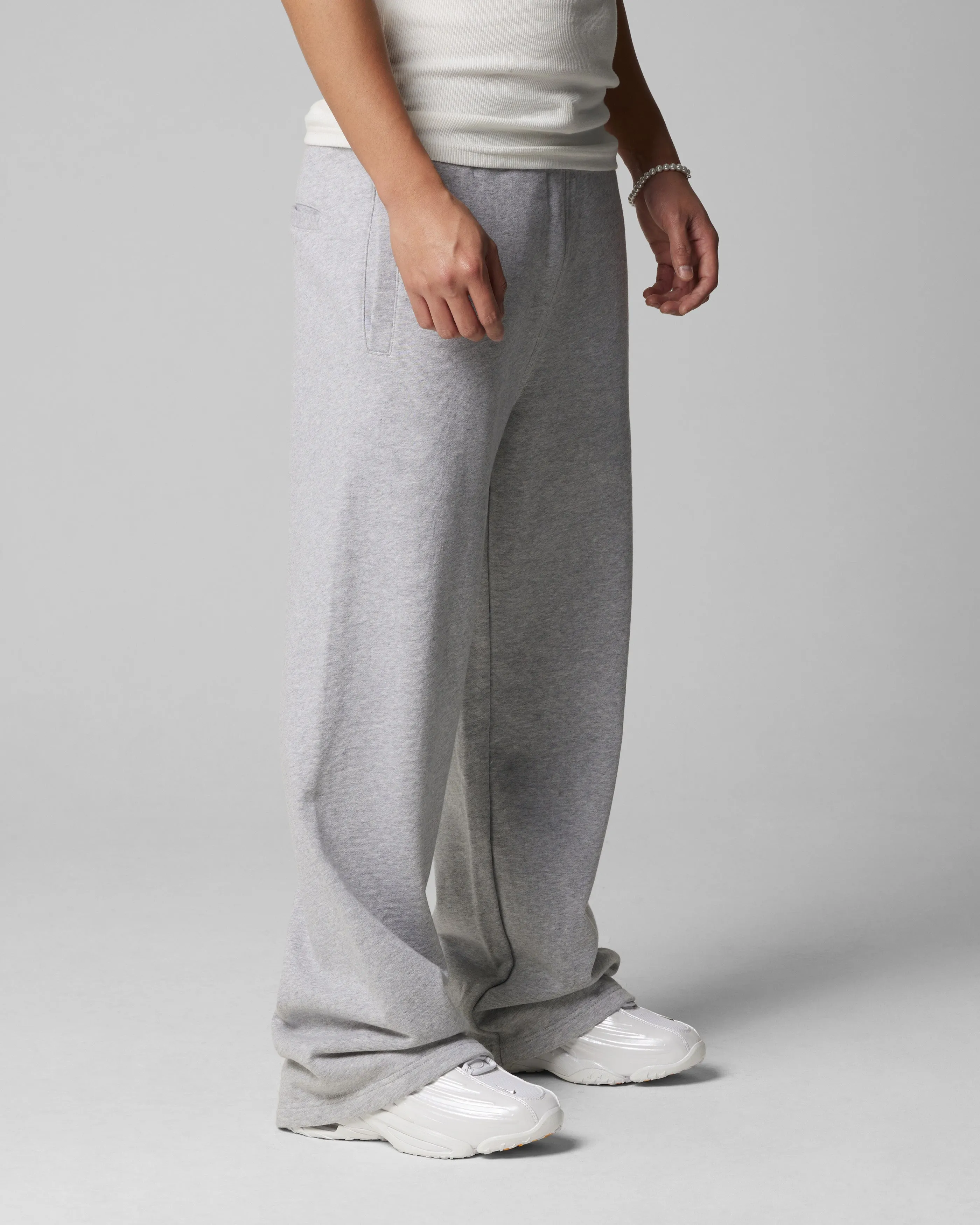 Loiter Protective Wide Leg Track Pants Grey