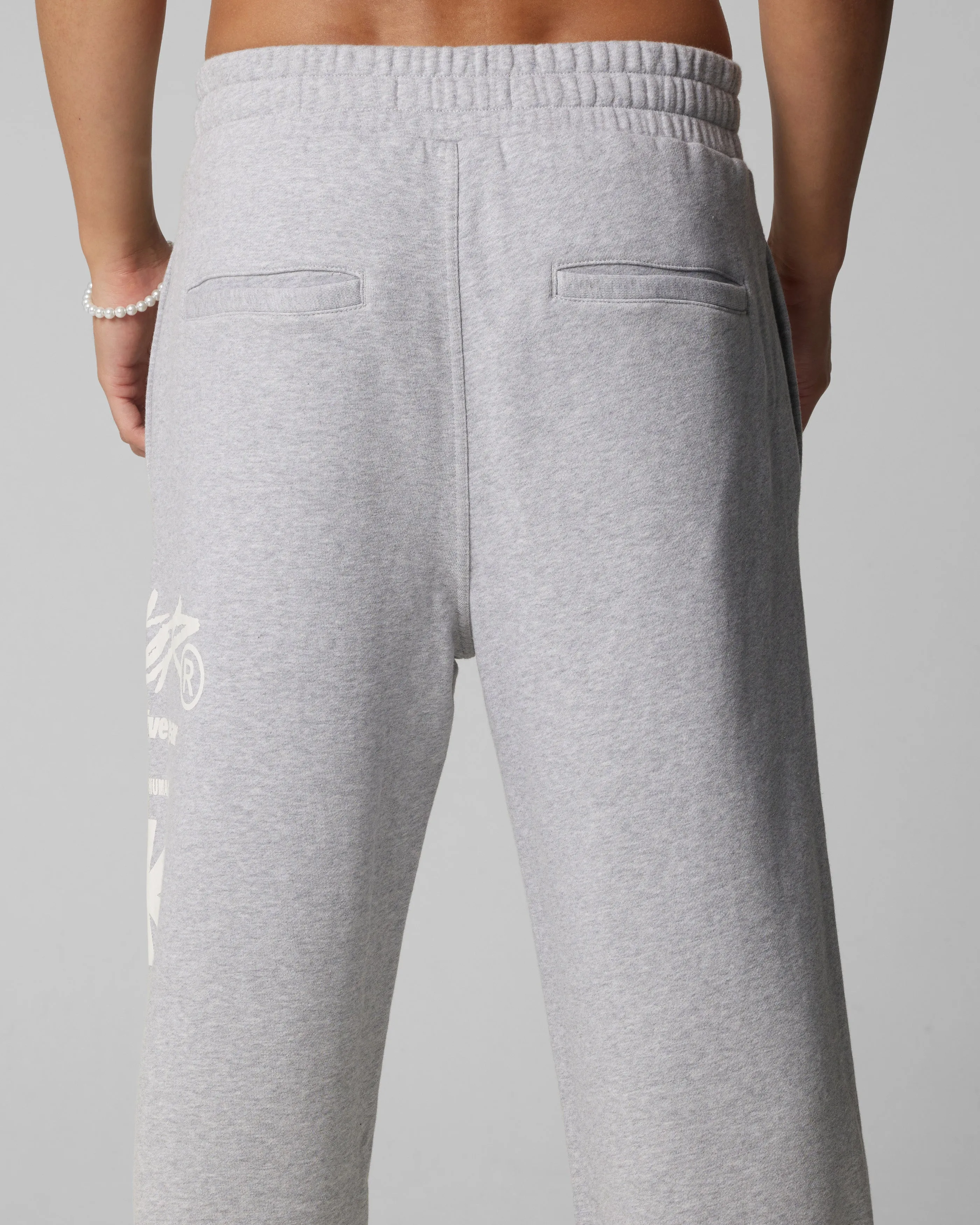 Loiter Protective Wide Leg Track Pants Grey