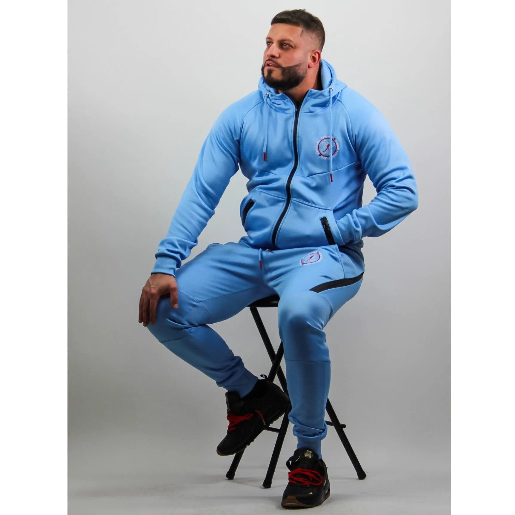 Luxury TEC Jogger Suit (BABY BLUE)