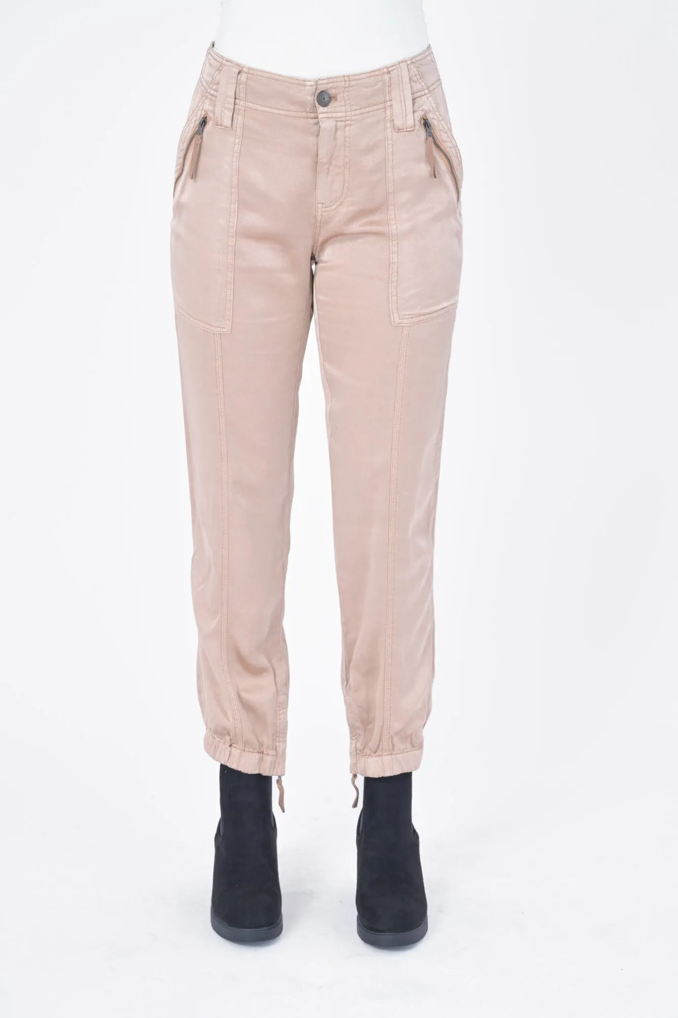 Marina Viscose Satin Jogger