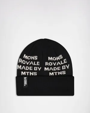 McCloud Merino Beanie - Black