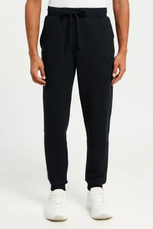 Men Black Basic Track jogger