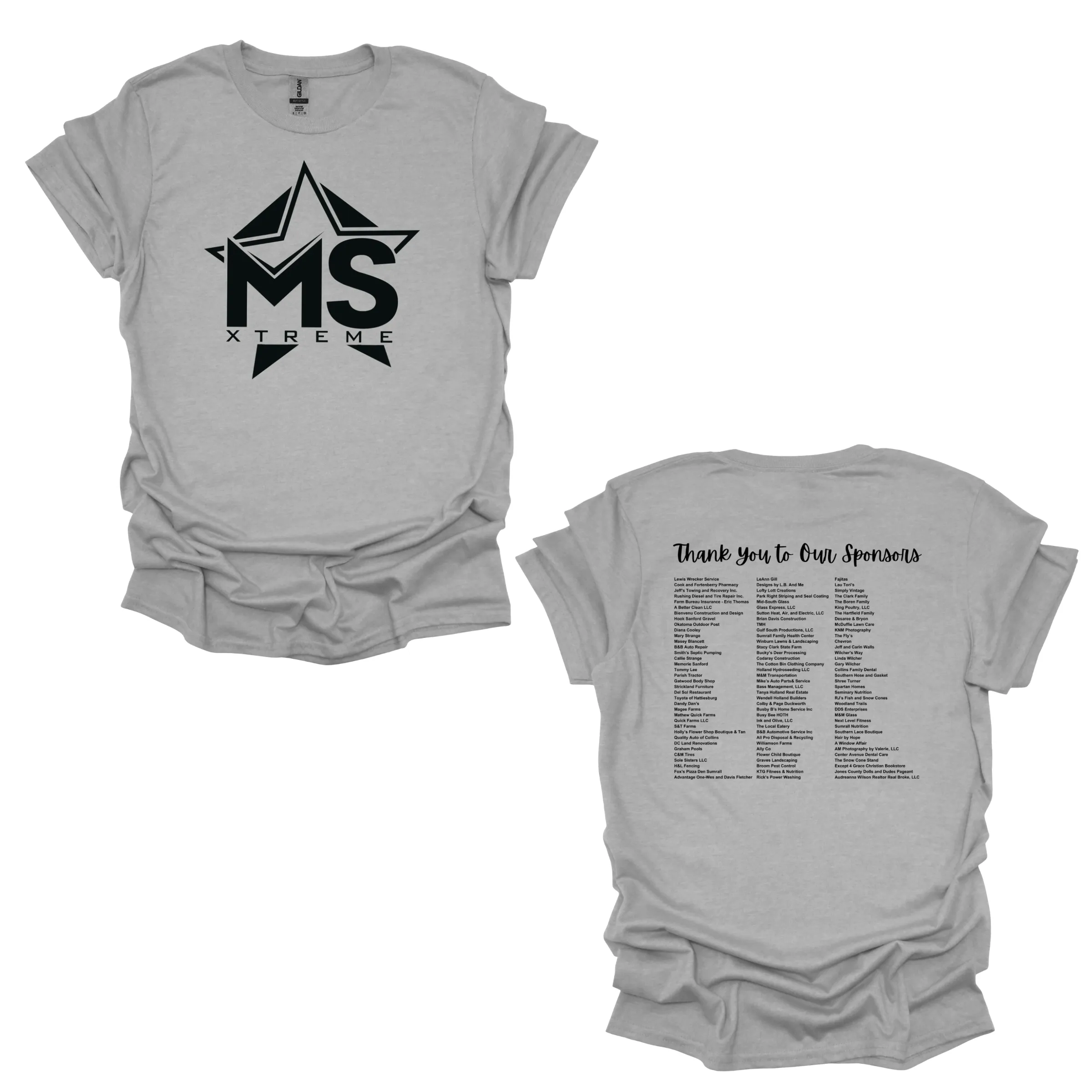 MS Xtreme Sponsor Tee