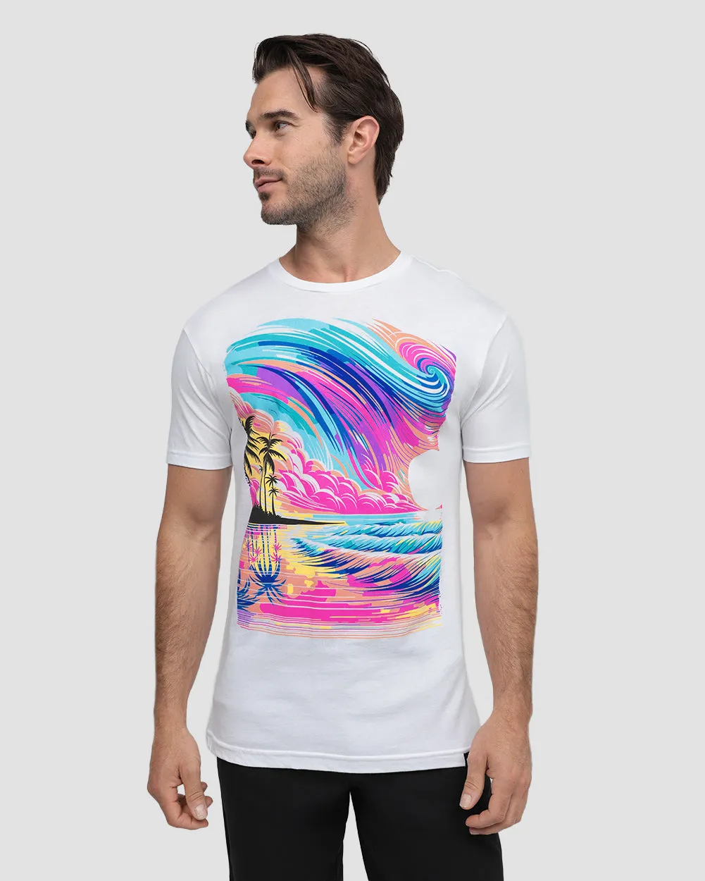 Neon Waves Tee