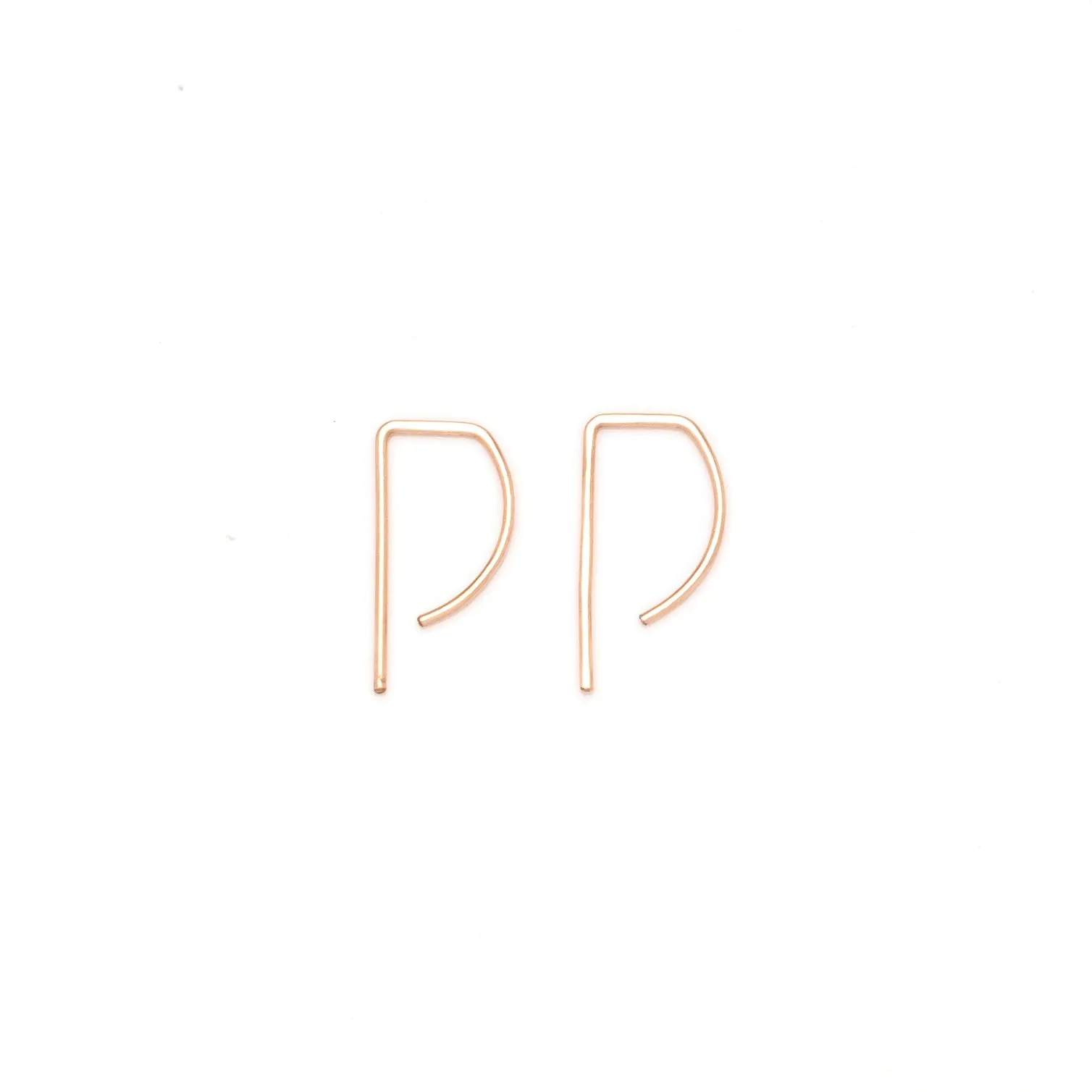 P Small Earrings