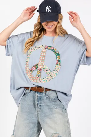 Peace Sign Top by SAGE   FIG