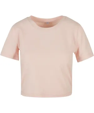 Pink - Women's cropped tee