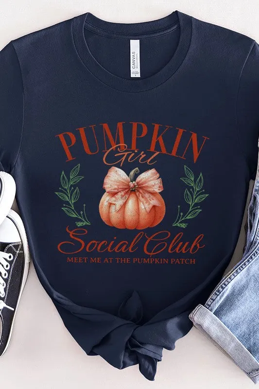 Pumpkin Girl Social Club Graphic Tee