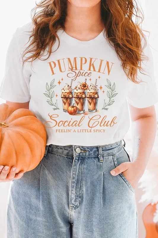 Pumpkin Spice Social Club Graphic Tee