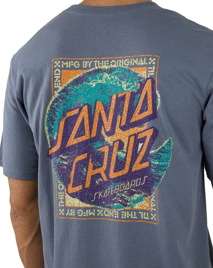 Santa Cruz Breaker Dot Crackle Tee