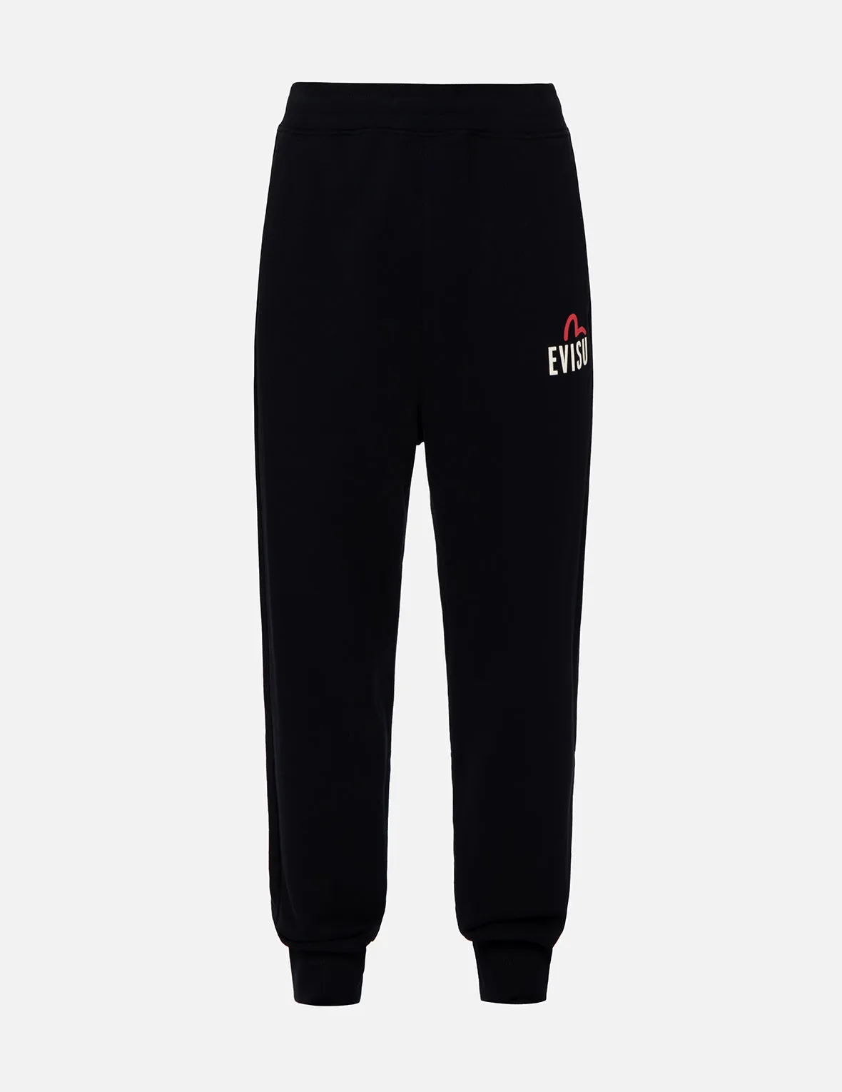 Seagull and Kamon Print Sweatpants