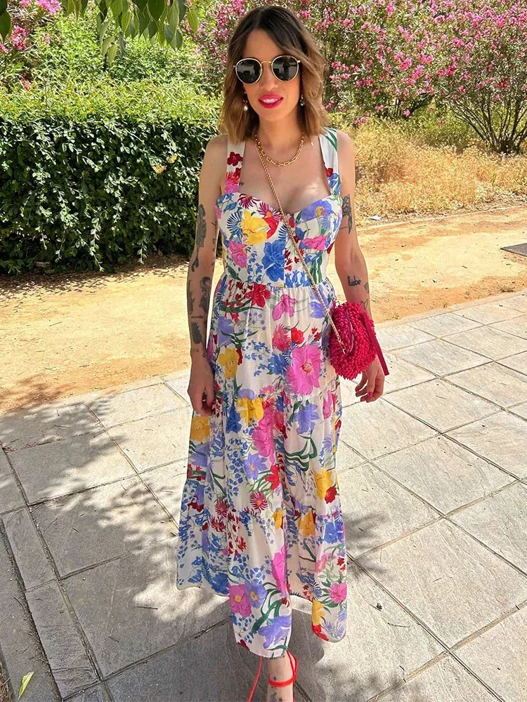 Sema - Elegant floral sundress