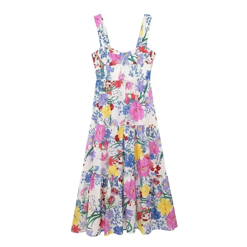 Sema - Elegant floral sundress