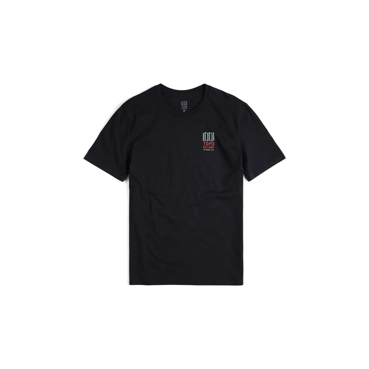 Topo Designs : Small Original Logo Tee : Black