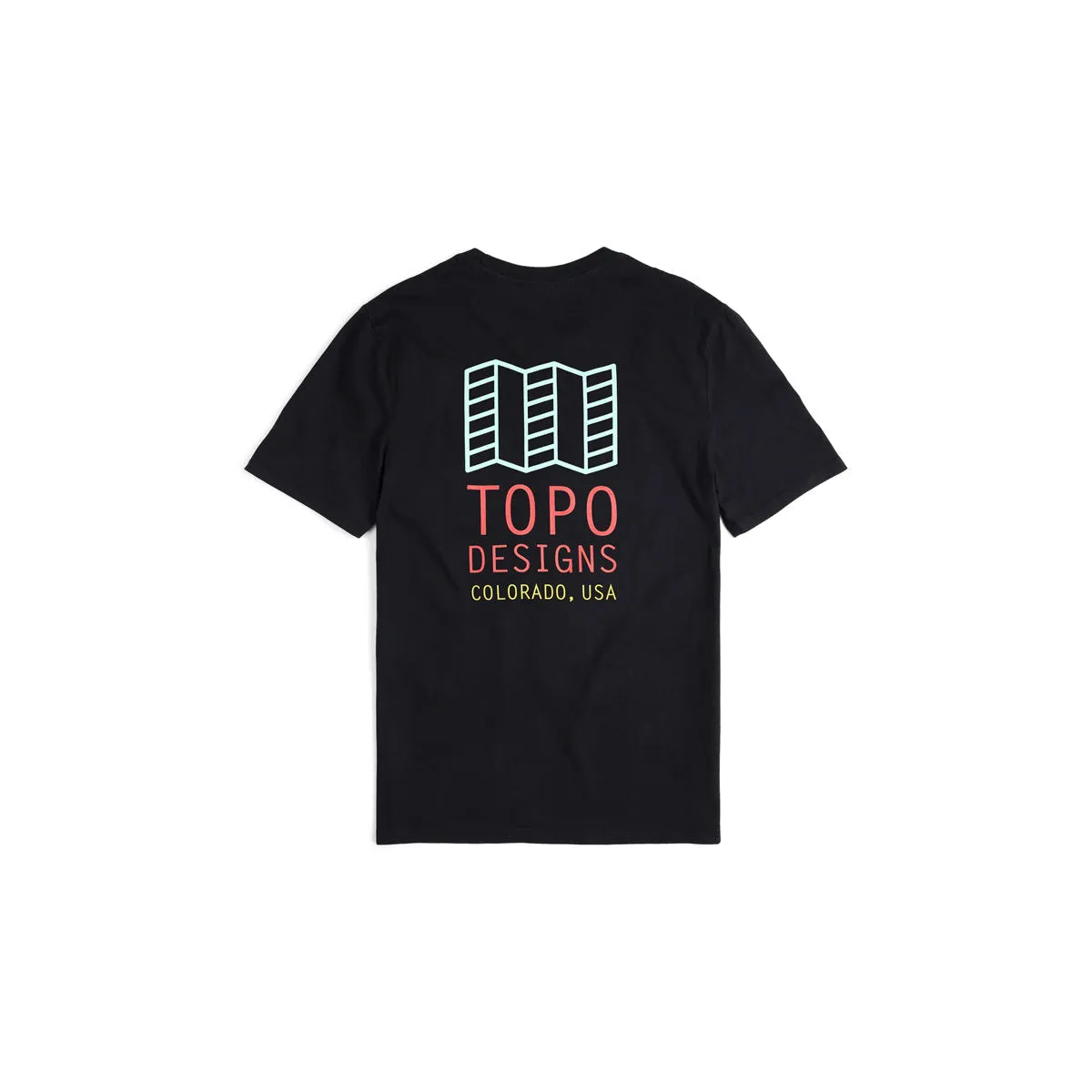 Topo Designs : Small Original Logo Tee : Black