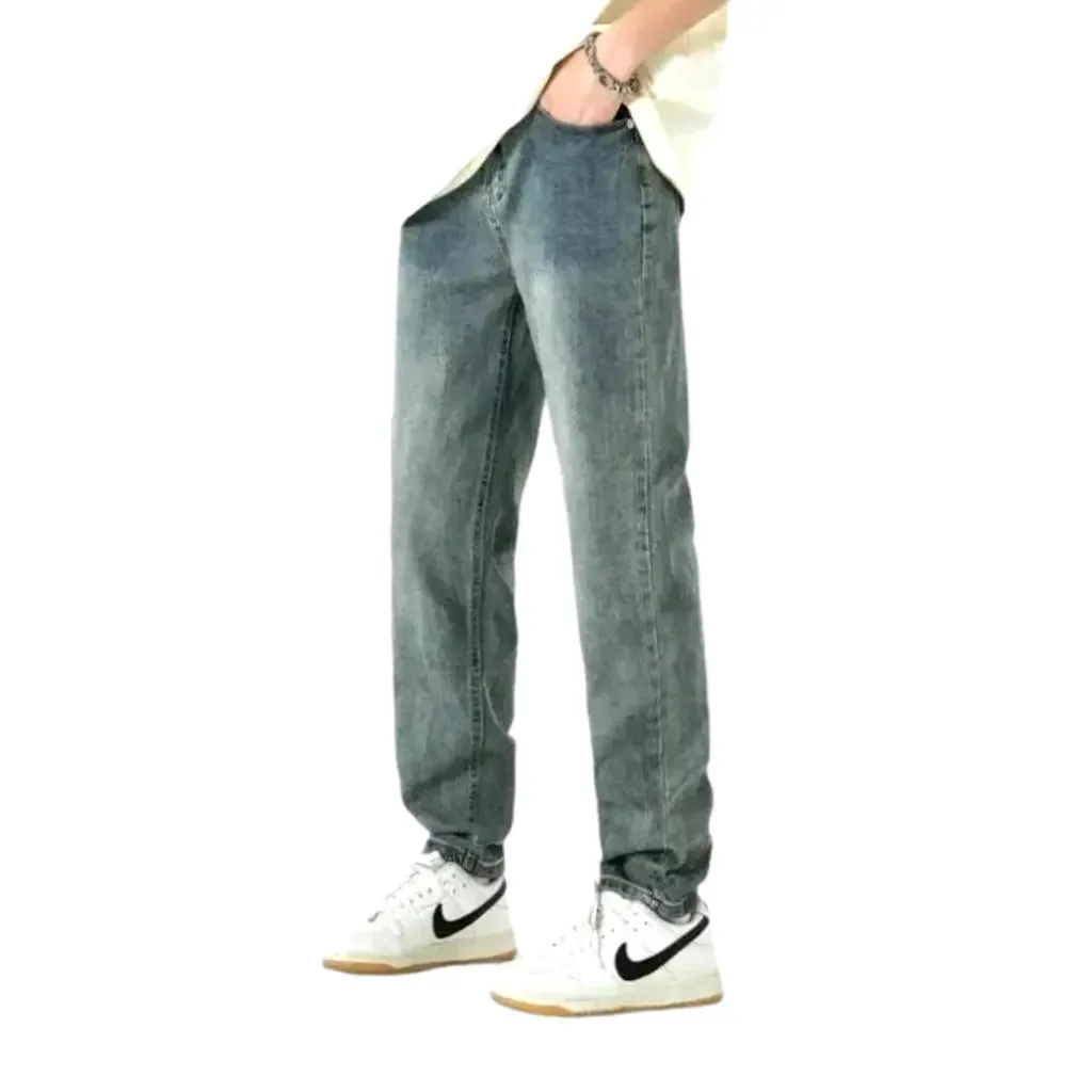 Vintage fashion loose men's jeans