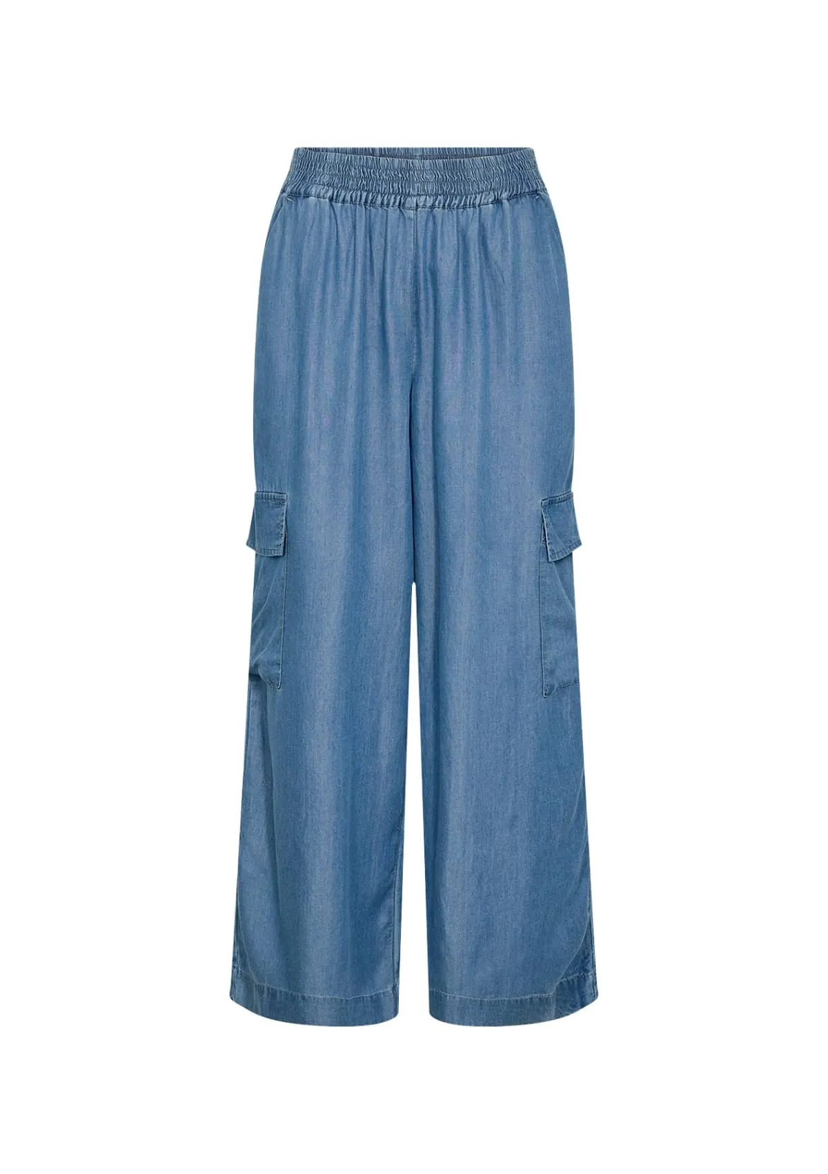 Woven Pant - Medium Blue